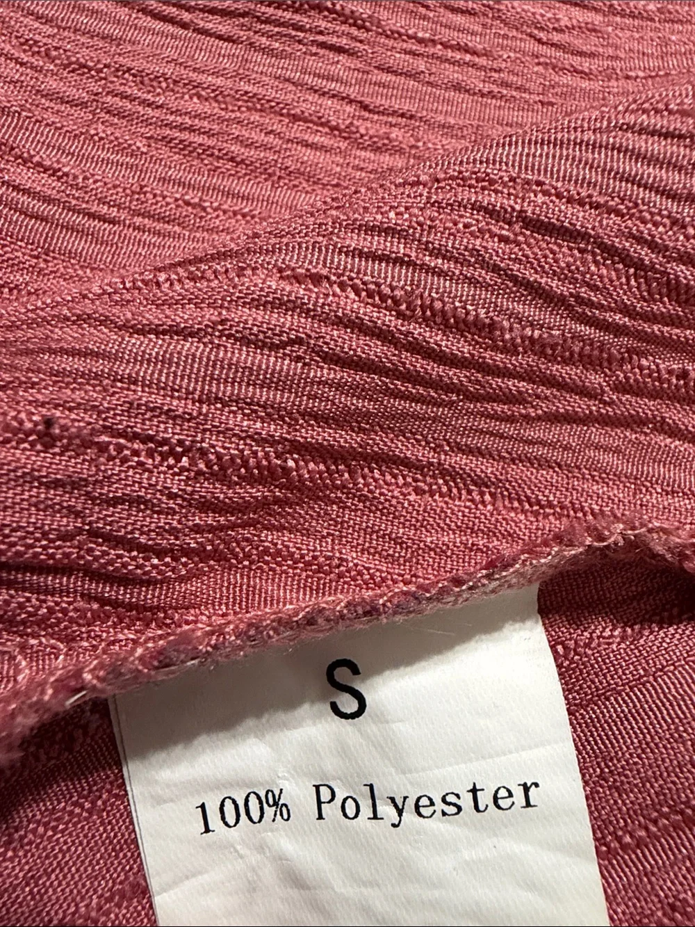 Women's Rose Pink Maxi Skirt with Smocked Waist
